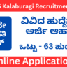 DHFWS Kalaburagi Recruitment 2024