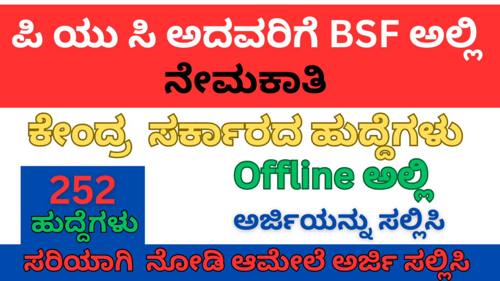 BSF Assistant Sub Inspector & Head Constable Recruitment 2025