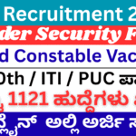 BSF Head Constable Recruitment 2025