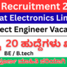 BEL Project Engineer I Recruitment 2025